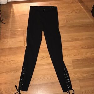 Zara knit collection leggings